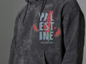 Palestine Acid Wash Hoodie