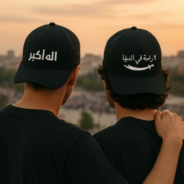 Allahu Akbar (الله أكبر) – Arabic Embroidered Cap - Image 3