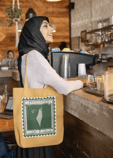 palestine tote bag